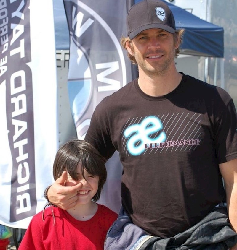 "Tata me odveo na utrku i upoznao sam Paula Walera koji mi je gurnuo prst u nos."