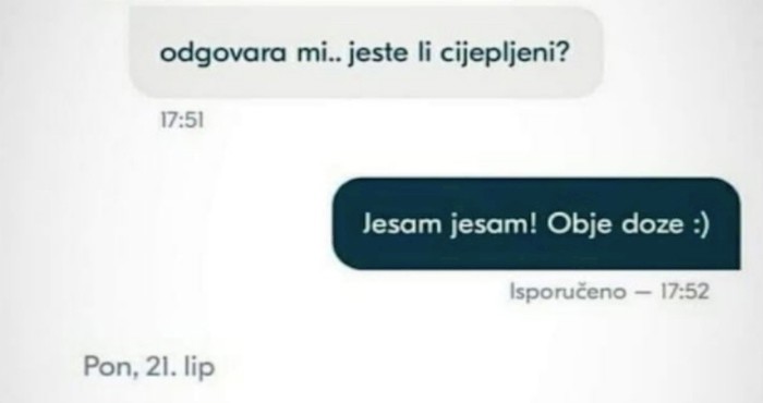 Dogovorila je prijevoz preko BlaBlaCara, ali kad je vozač rekao da je cijepljen dogodio se obrat