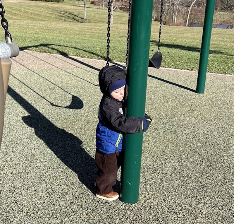 8. "Rekao sam da je vrijeme da idemo doma, pa se ovako pokušao sakriti"