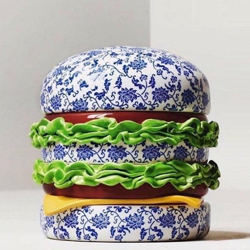 4. Burger od porculana