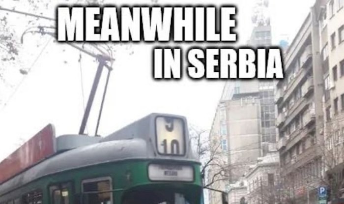 Hit fotka tramvaja iz Beograda oduševila je ekipu na Fejsu, odmah ćete vidjeti zašto