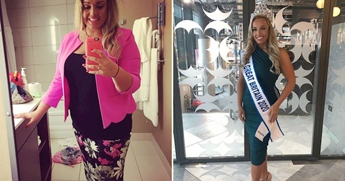 Žena koja je izgubila preko 45 kilograma postala je nova Miss Velike Britanije