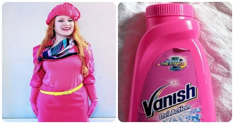 Ova žena se cijelog siječnja oblačila tako da nalikuje na kućanske potrepštine, fotke su postale hit