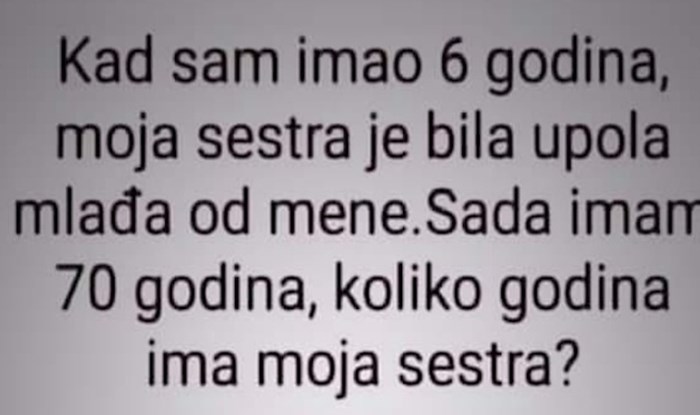 Gospođa koja je komentirala rješenje ove mozgalice je pravi matematički genije