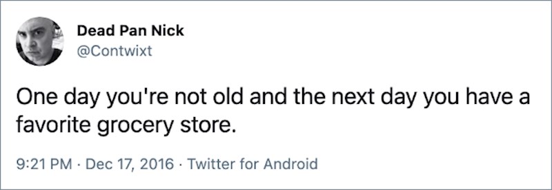 4. Jedan dan nisi star, a već sjedeći imaš omiljeni dućan s namirnicama.