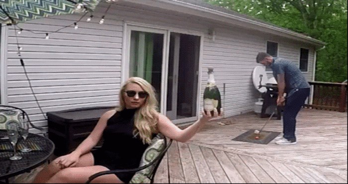 Genijalno otvaranje šampanjca na sasvim novoj razini, nećete vjerovati što su uspjeli