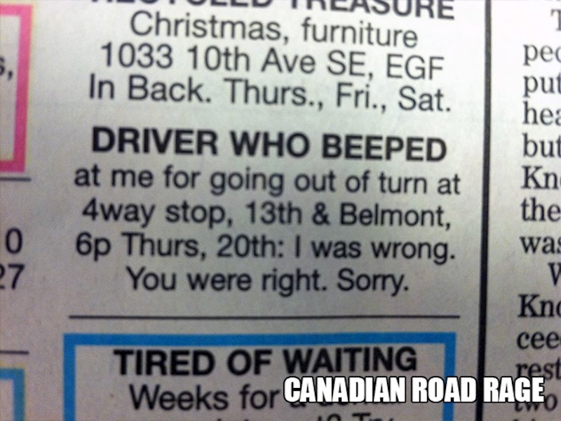 16. Svađe na kanadskim cestama...