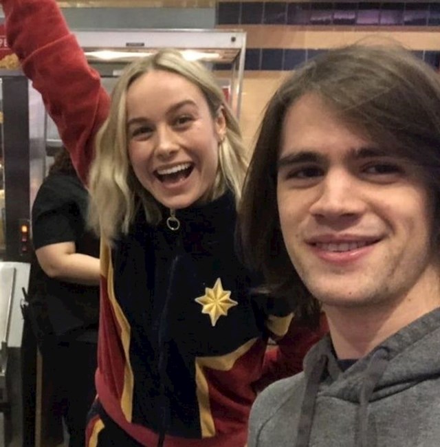 "Upoznao sam Brie Larson!"