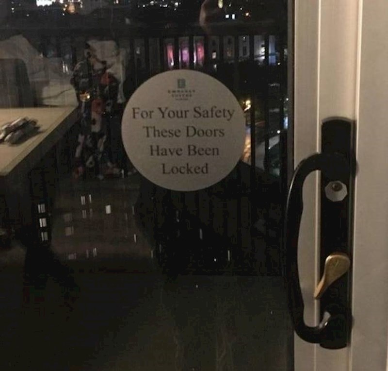 20. "Izričito sam tražio sobu s balkonom!"