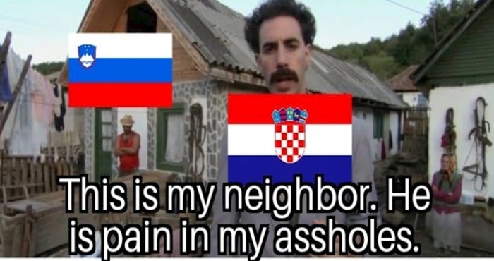 Morate vidjeti urnebesnu foru koja bez dlake na jeziku objašnjava kako Hrvati gledaju na Slovence