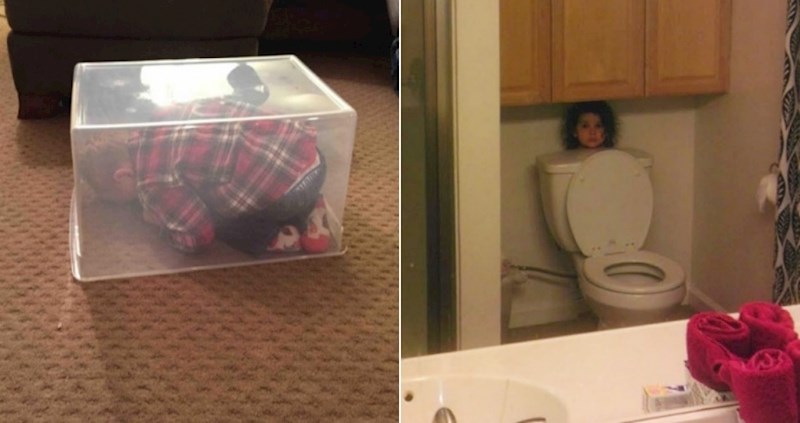 22 djece kojima igra skrivača baš i ne ide