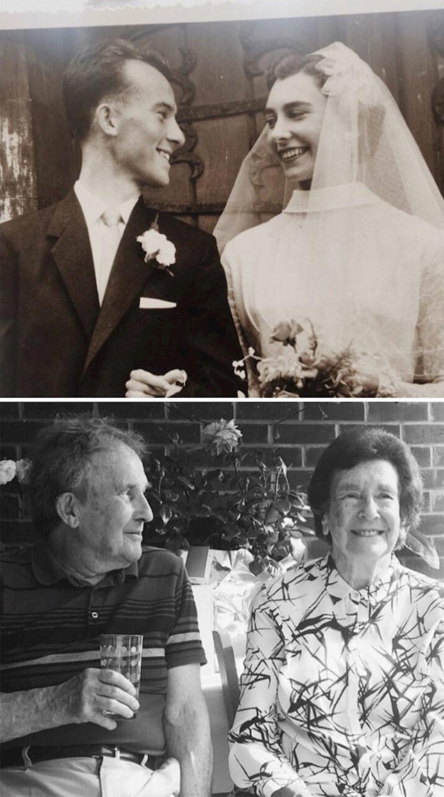 8. "Moj djed i dalje baku gleda zaljubljeno kao na dan njihovog vjenčanja."