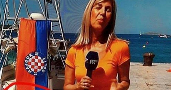 Netko je usred javljanja uživo primjetio urnebesan detalj na privezanom brodu
