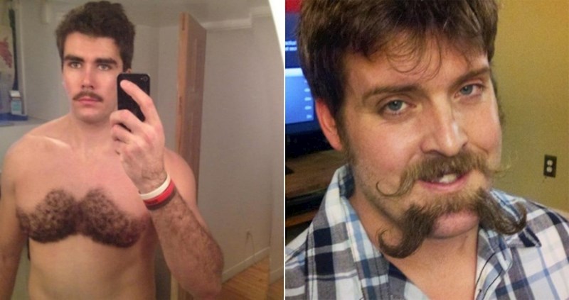 Neki muškarci odlučili su isprobati duple brkove i to izgleda baš jako čudno