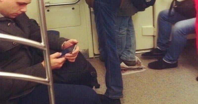 U podzemnoj se svašta može vidjeti, ali ovaj čovjek ipak je uspio iznenaditi internet