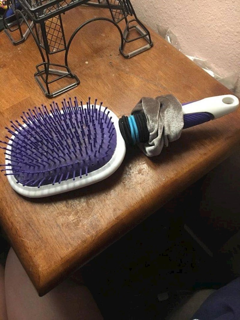 5. Na ovaj način više nikada nećete izgubiti gumicu za kosu!