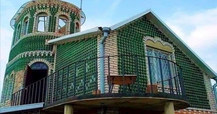 Penzioner iz Ukrajine htio je imati jedinstvenu kuću, nećete vjerovati kad vidite čime ju je ukrasio