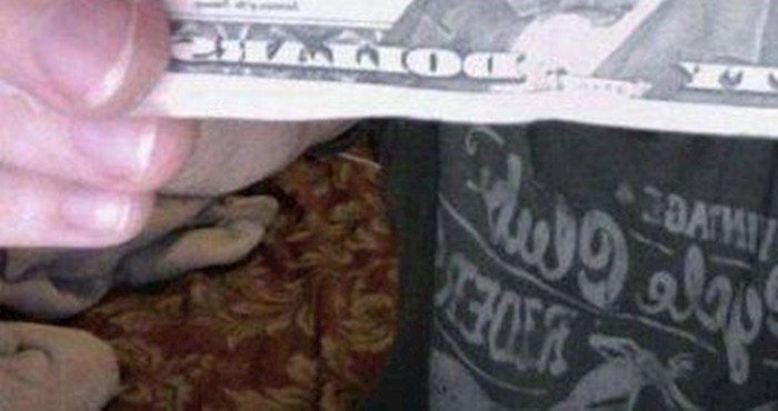 Duhoviti tip je pomoću novčanice dolara okinuo prejaku fotku