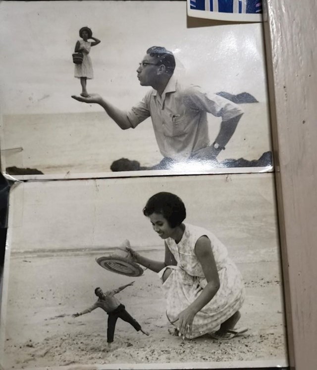 "Moji baka i djed na Tajlandu, 60-ih. Kako li su samo postigli ovaj efekt?"