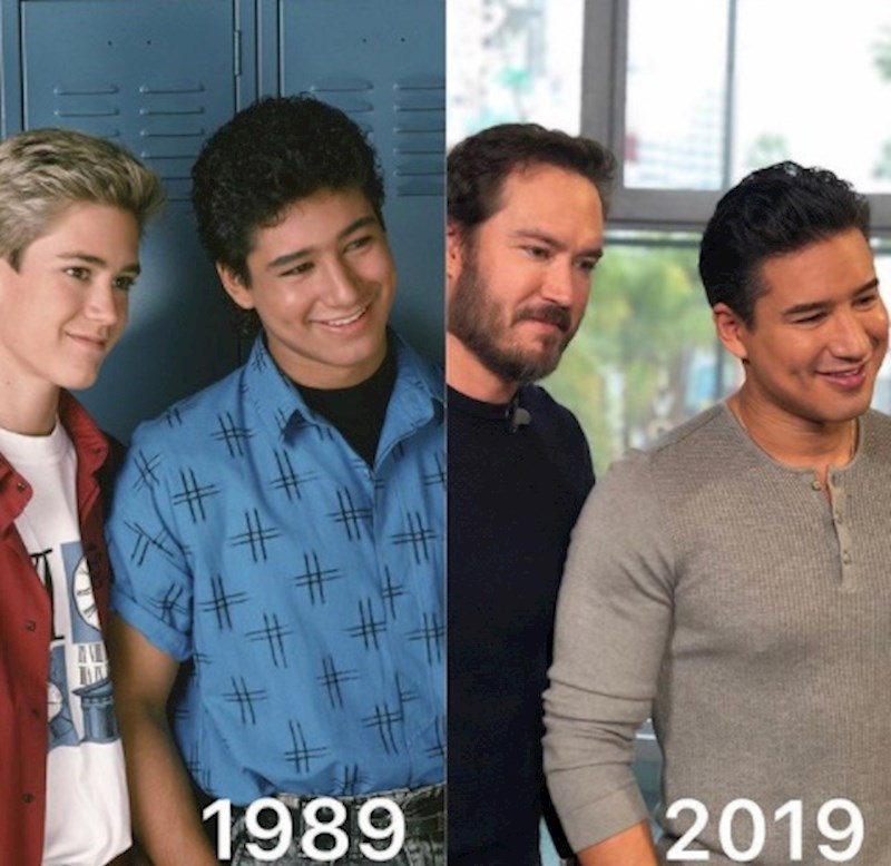 9. Mark-Paul Gosselaar and Mario Lopez