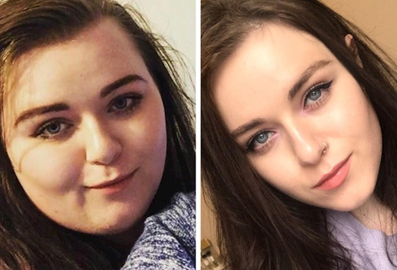 5. Izgubila je preko 30 kila i pretvorila se u pravu ljepoticu