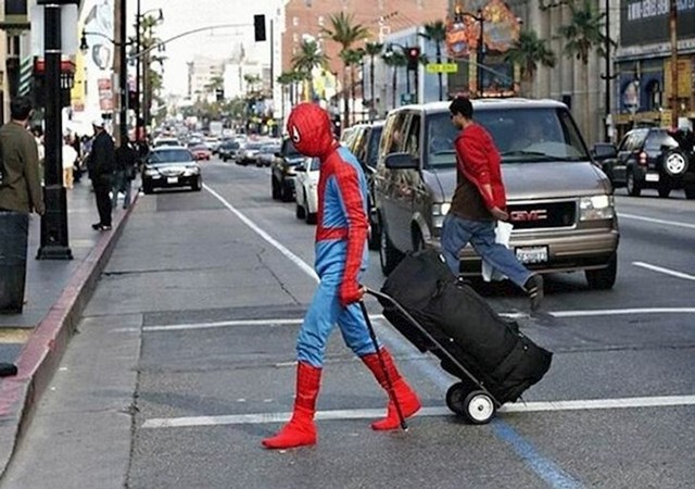 8. Spiderman u svakodnevnom životu