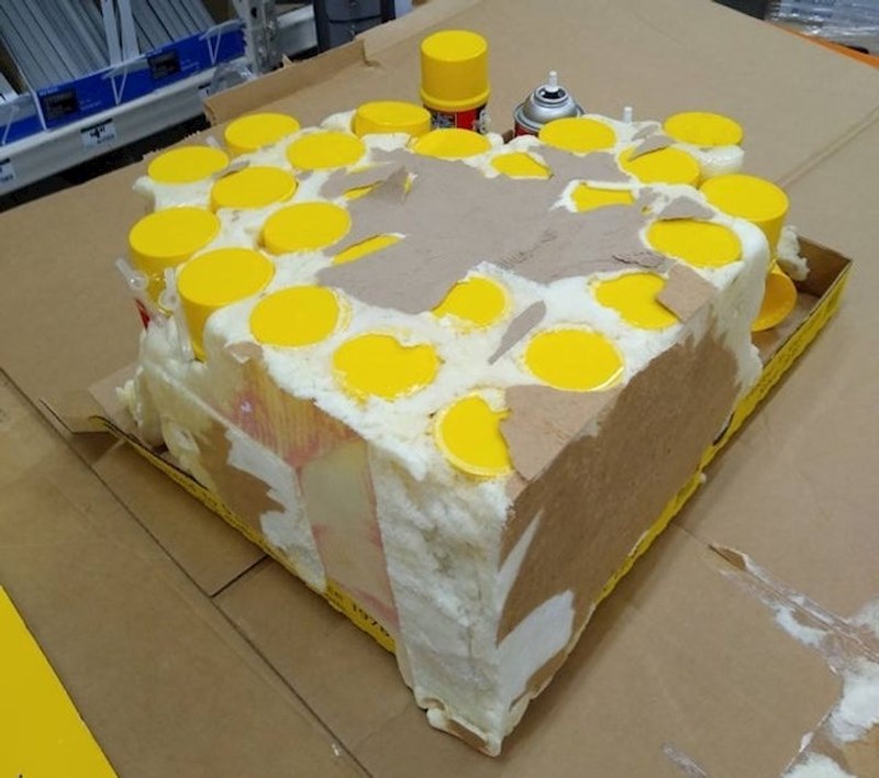 6. Pjenasti sprejevi su eksplodirali