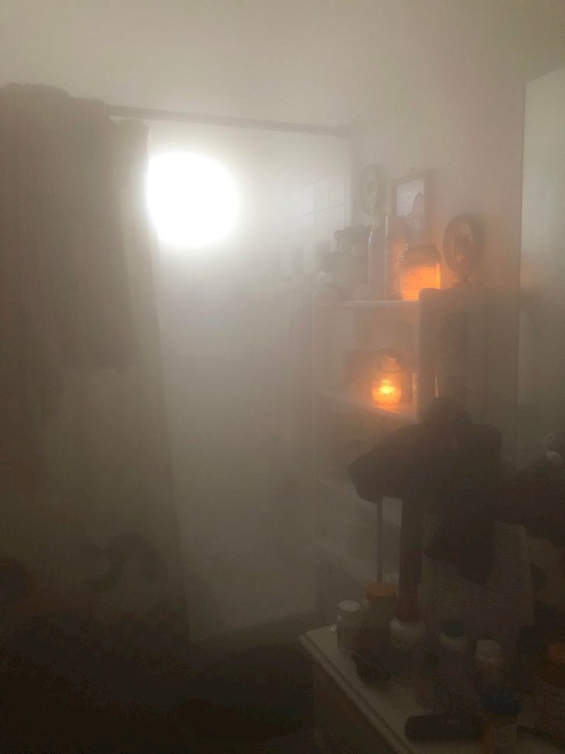 10. Kupaonica nakon tuširanja vrućom vodom...