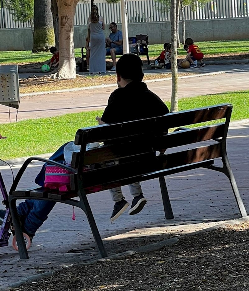 4. "Žena mi je poslala ovu fotku iz parka."