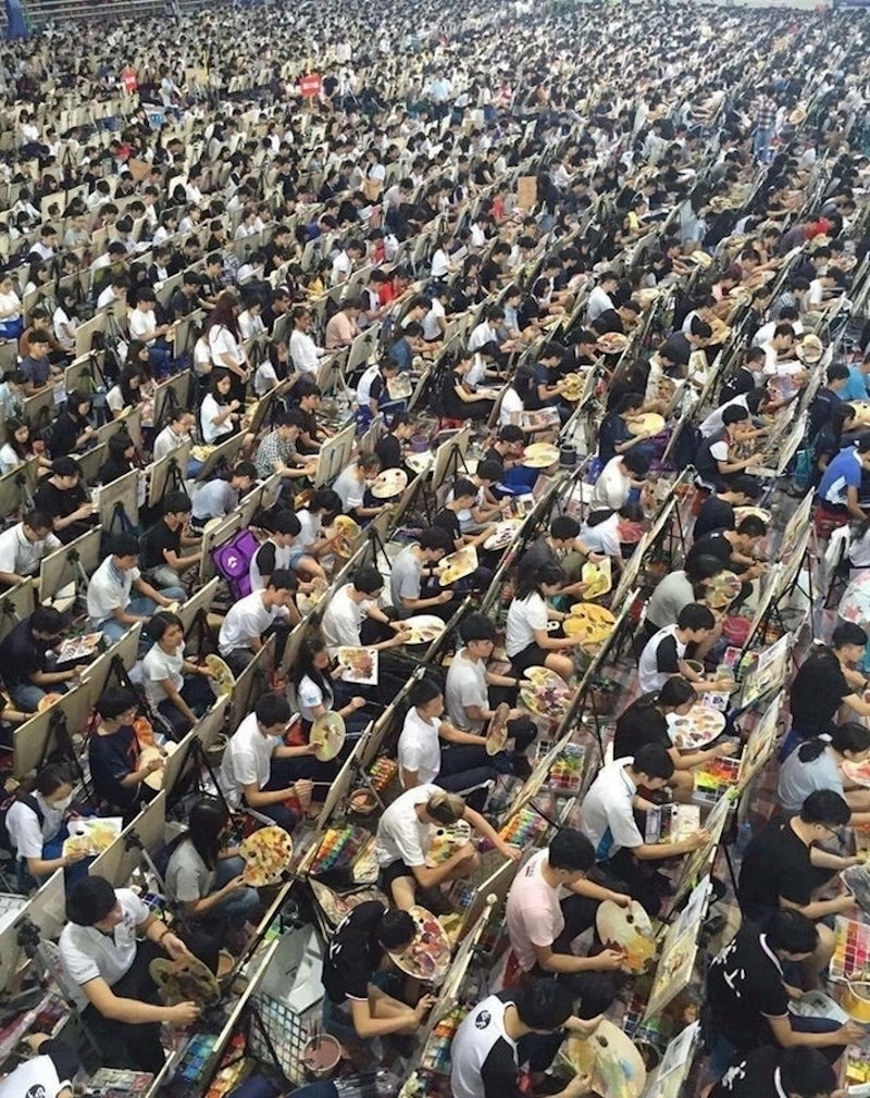 5. Svugdje je gužva.