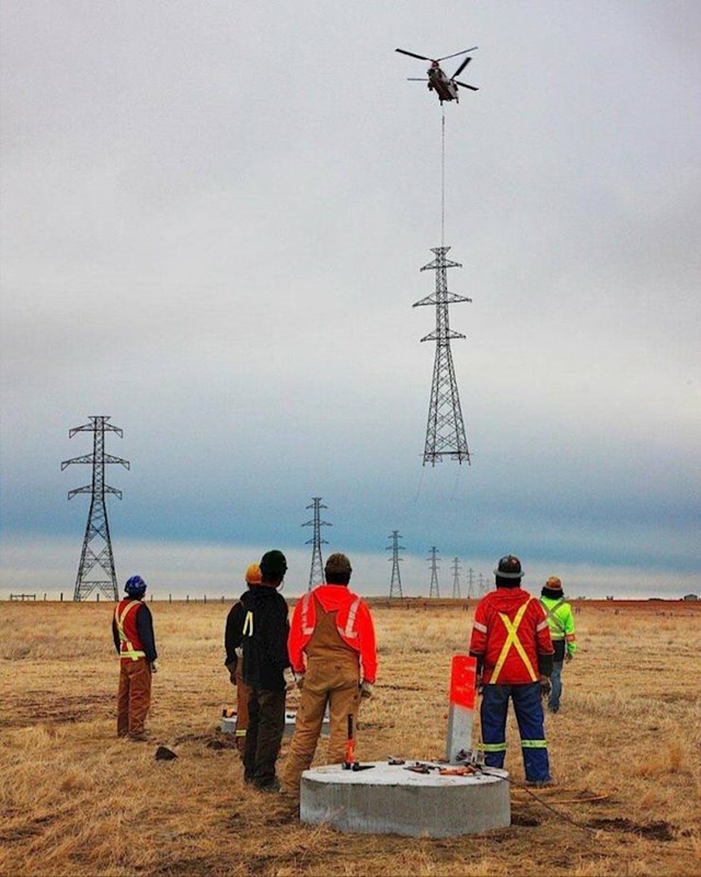 9. Postavljanje velikog električnog stupa