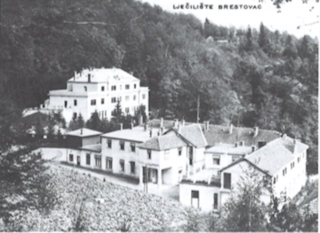 13. Lječilište za plućne bolesti Brestovac, fotografija iz 1939. godine