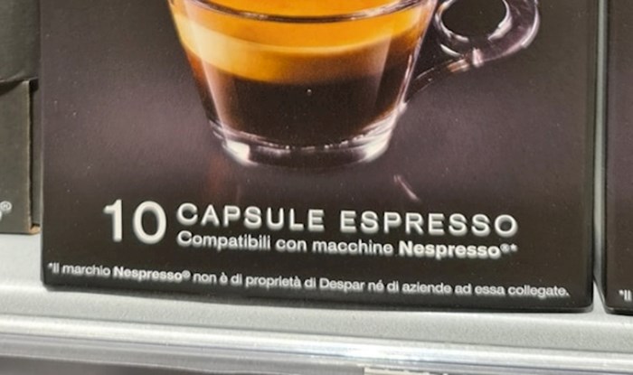 Netko je na policama dućana primijetio kapsule za kavu stvarno bizarnog naziva, morate vidjeti