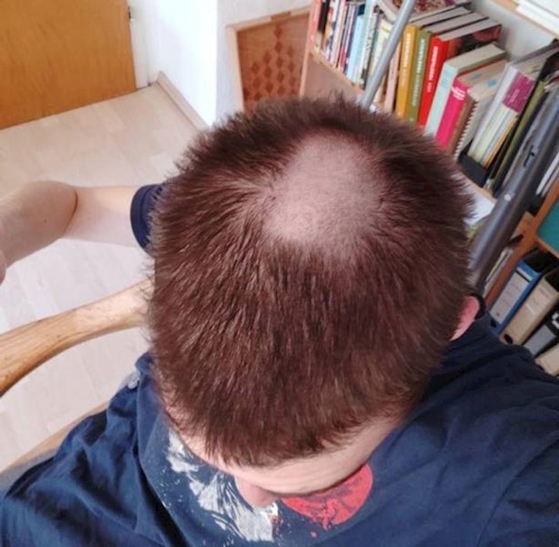 11. Kad dopustiš tati da te ošiša