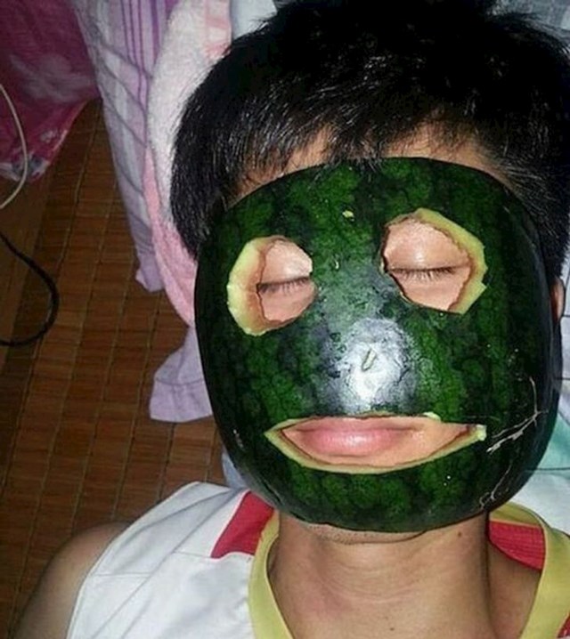 10. Maska za lice od kore lubenice? Ma, može!