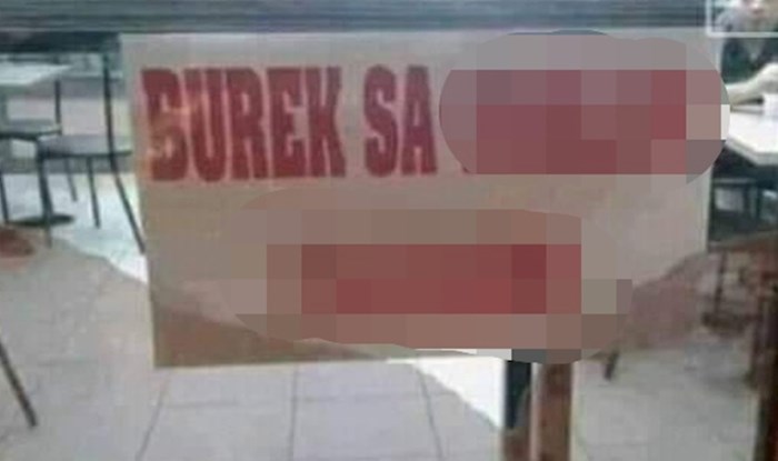 Šokirat ćete se kad vidite kakav "burek" ovaj lokal ima u ponudi
