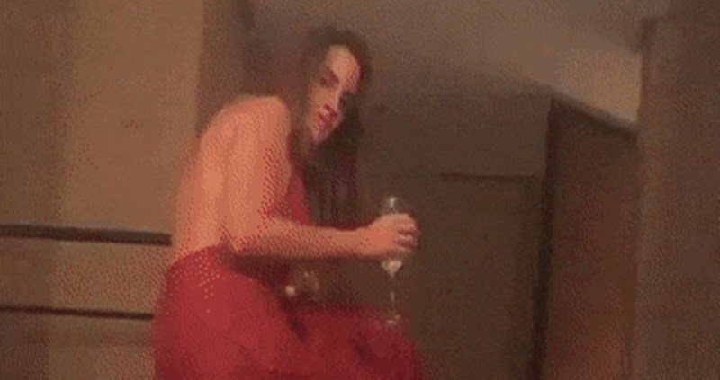 Pijana djevojka htjela je snimiti video za Instagram, no nije sve pošlo po planu