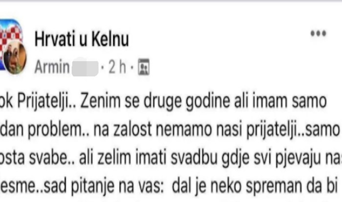 Balkanci iz Njemačke nemaju koga pozvati na svadbu, morate vidjeti kako mladoženja rješava problem