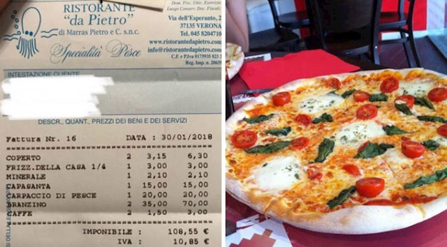 15. U Italiji ne morate ostavljati napojnice konobaru, jer ionako plaćate i uslugu