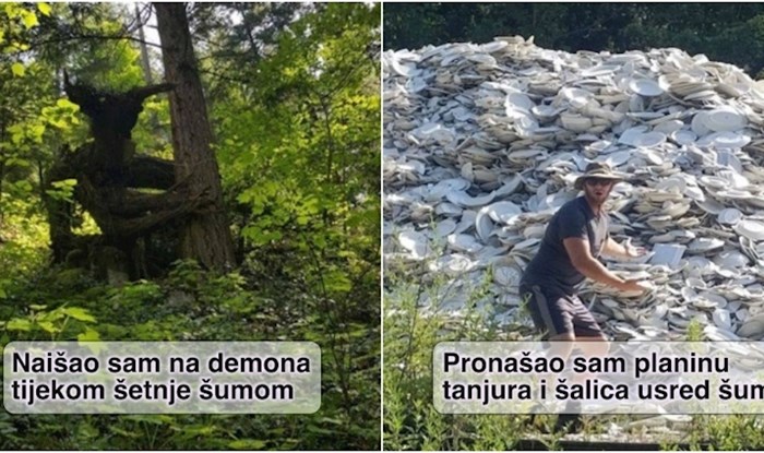 17 ljudi u šumi su pronašli čudne, jezive i zanimljive prizore i morali ih svima pokazati