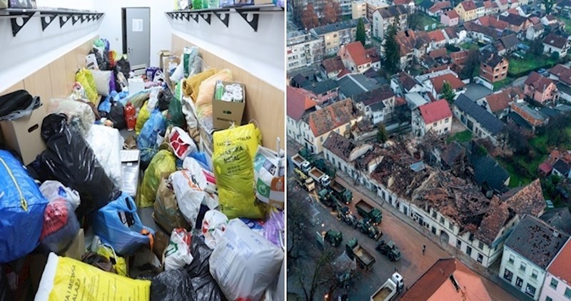 Hrvatska je na nogama - ljudi iz cijele zemlje pomažu Petrinji