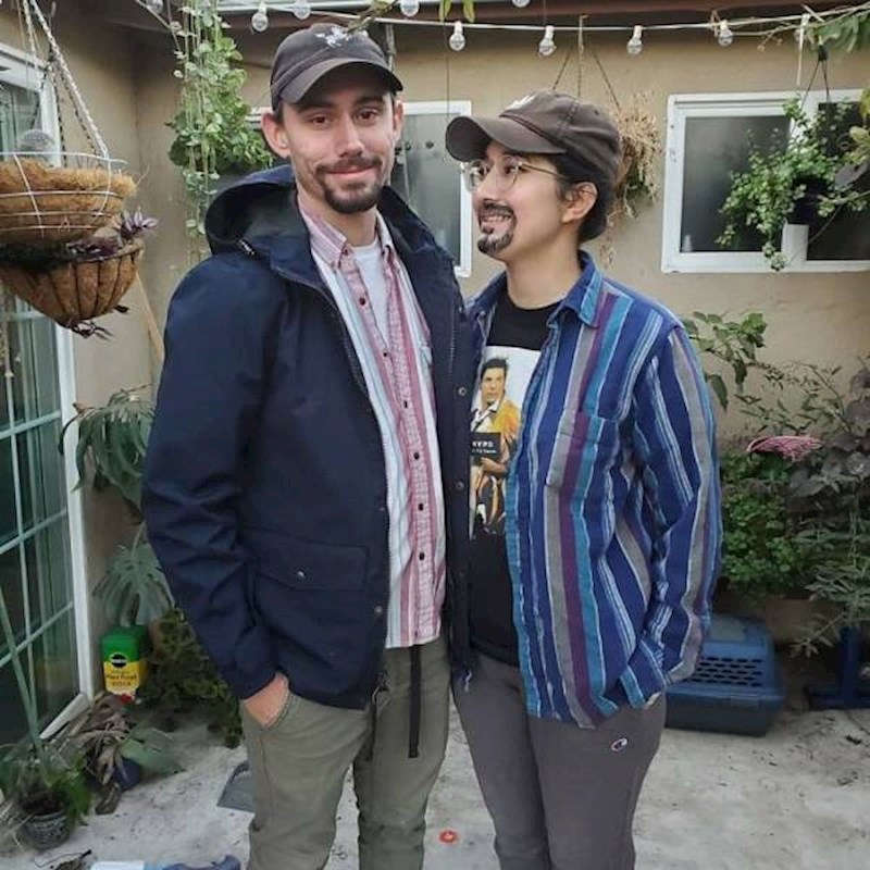 4. Za Noć vještica prerušila se u svog partnera