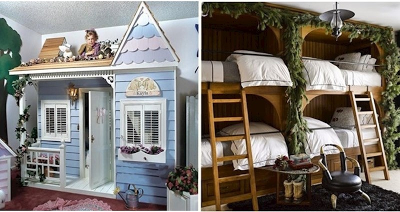 18 genijalnih kreveta na kat koje smo kao djeca mogli samo poželjeti