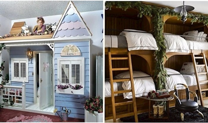 18 genijalnih kreveta na kat koje smo kao djeca mogli samo poželjeti