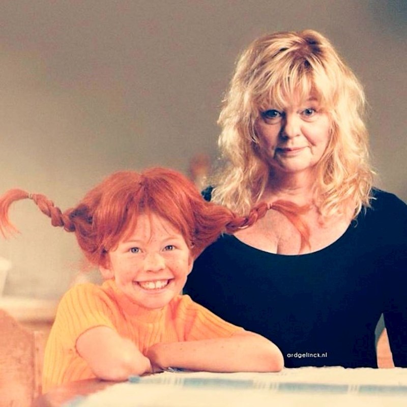 2. Inger Nilsson i Pipi Duga Čarapa