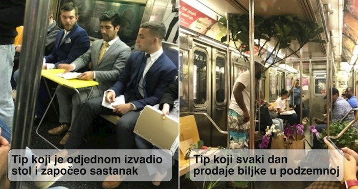 16 čudnih prizora iz podzemne željeznice zbog kojih ćete pomisliti da ste u paralelnom svemiru