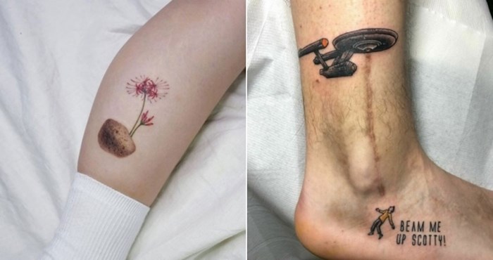 20+ genijalnih tetovaža koje su nečije madeže i ožiljke pretvorile u umjetnička djela