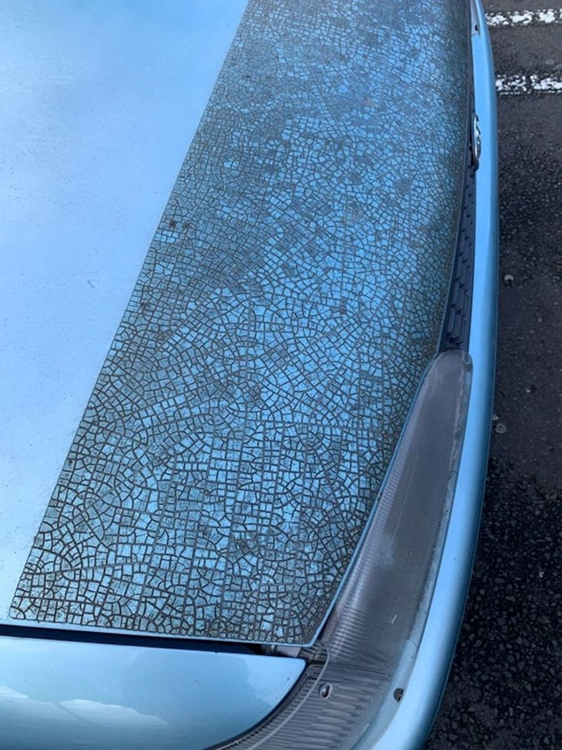 5. Zaštitni sloj na ovom autu izgleda kao plan nekog gusto naseljenog grada