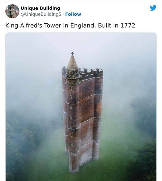 12. Dvorac kralja Alfreda u Engleskoj
