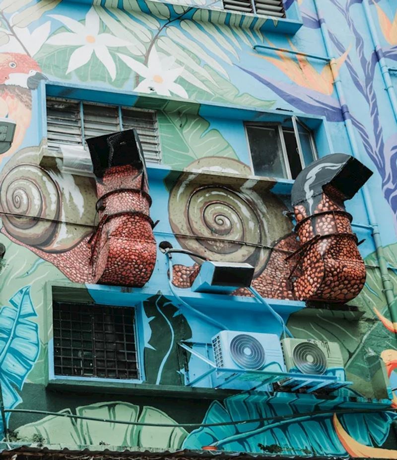 12. Ventilacijske cijevi pretvorene su u slatke puževe🙂